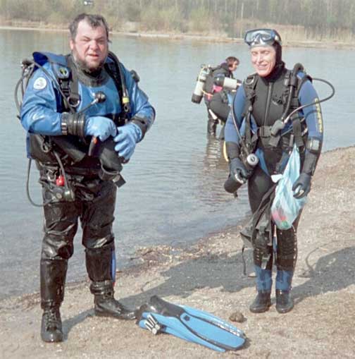 Johannes und Ulrike - sichtlich erschpft!